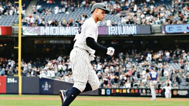 Aaron Judge se lesiona en victoria de Yankees ante Reales