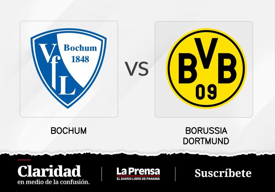 Borussia Dortmund se mide de local a VfL Bochum