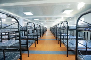 Panamá inaugura una estación temporal para migrantes en el Darién