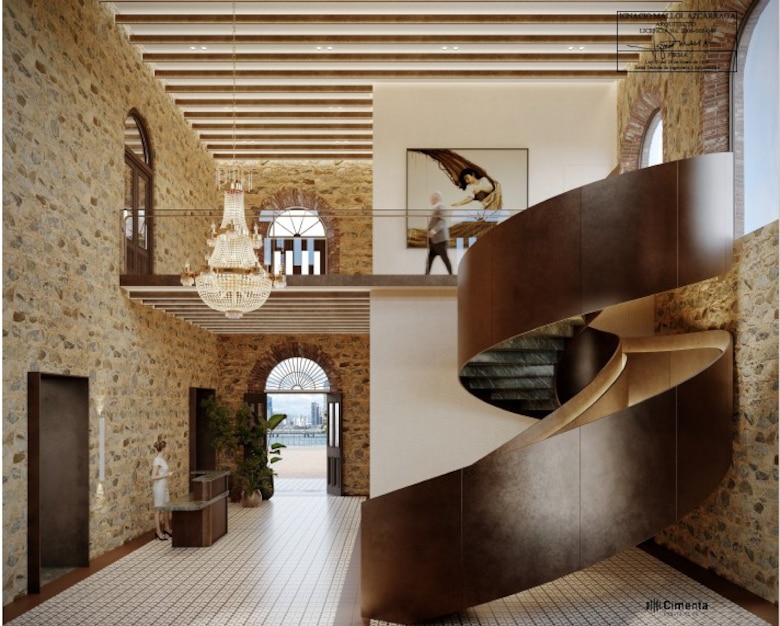 Escaleras de caracol y elevador panorámico: así será la restauración de la Casa Amarilla por $4.3 millones