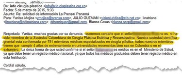 Falso cirujano está bajo investigación del Minsa