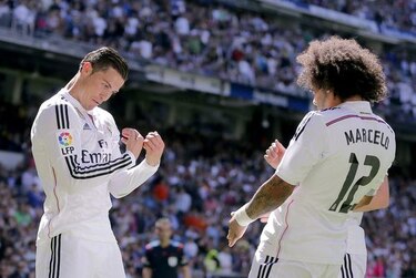 Los cinco goles de Cristiano Ronaldo
