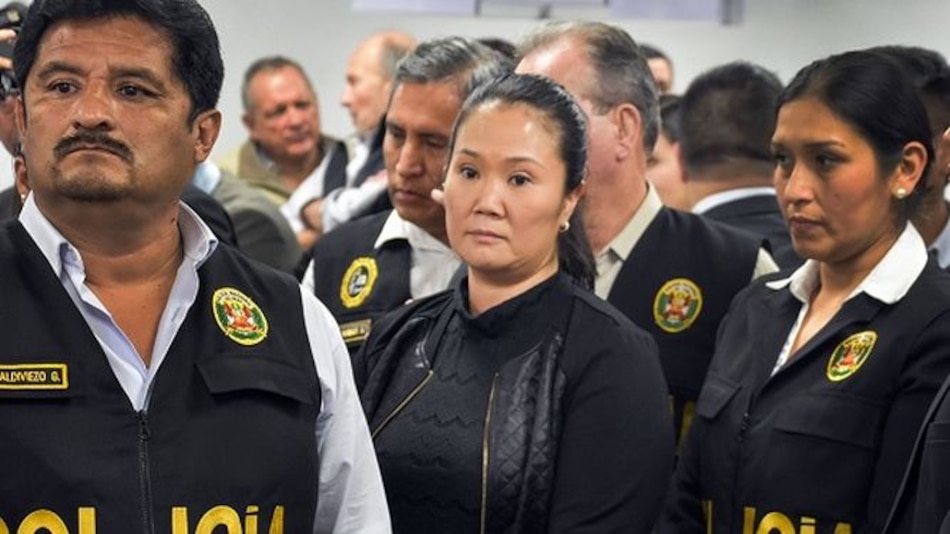 Keiko Fujimori y seis asesores a prisión preventiva por caso Odebrecht