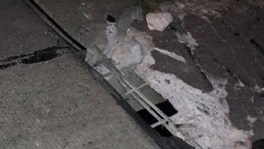 Los Santos: clausuran puente por el mal estado de su infraestructura