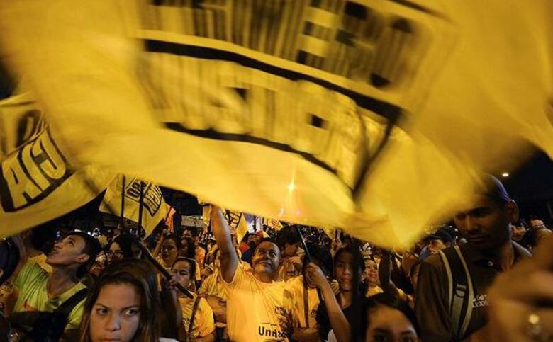 Oposición venezolana pide vigilar hasta que escruten último voto de comicios