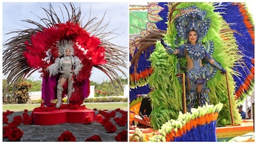 Topón de sábado de Carnaval en Las Tablas: Calle Arriba y Calle Abajo celebran entre brillo y tradición