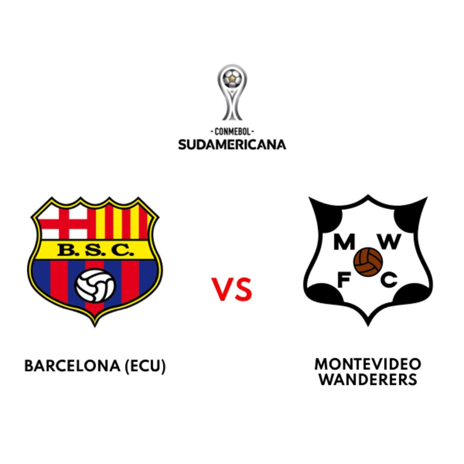 Barcelona (ECU) recibe a Montevideo Wanderers en el inicio de la temporada en la Copa Sudamericana Grupo A