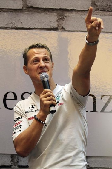 Schumacher sigue siendo el piloto de referencia, según Alonso