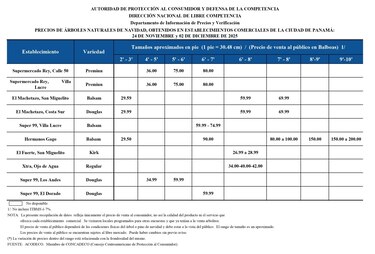 Precios de arbolitos navideños 2025: desde $29.50 hasta $200, según el tamaño