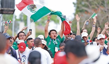 El primer recorrido del papa Francisco