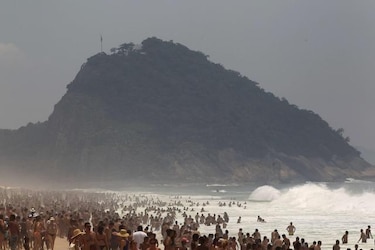 Copacabana está lista para la fiesta de Año Nuevo