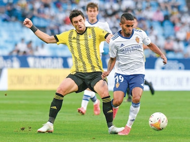César Yanis da buena impresión en su debut con el Real Zaragoza