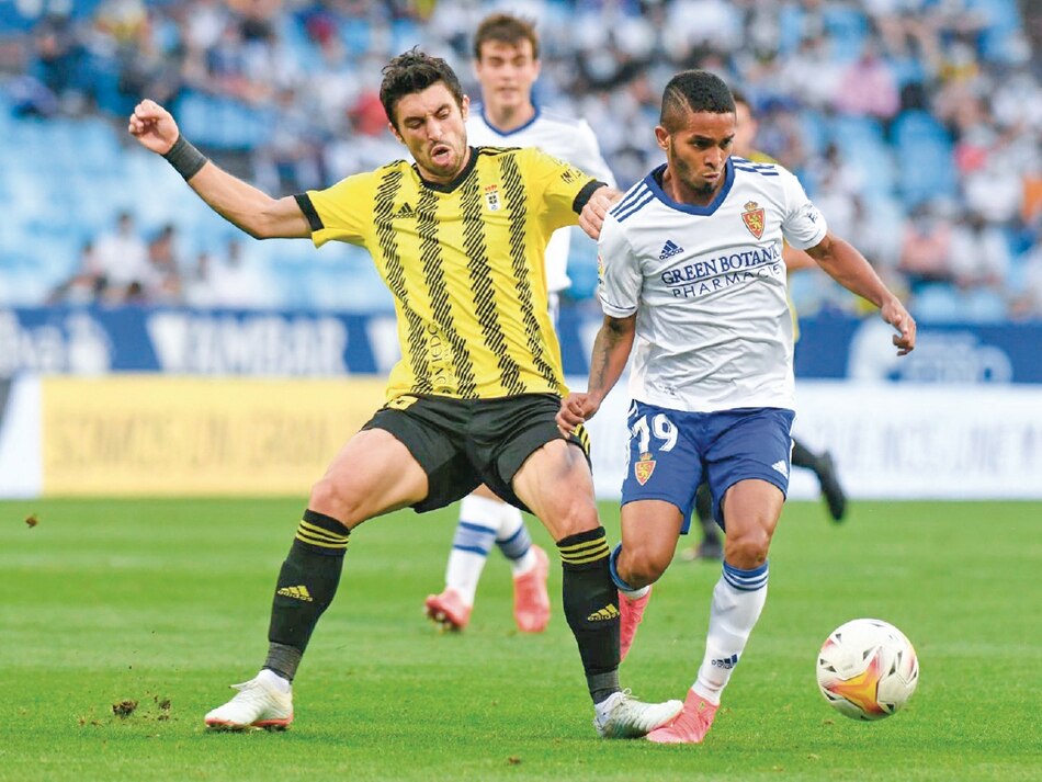 César Yanis da buena impresión en su debut con el Real Zaragoza
