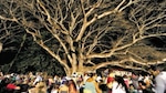 Oradores, danza y tambores