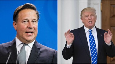 Juan Carlos Varela y Donald Trump conversan sobre seguridad regional y flujo comercial