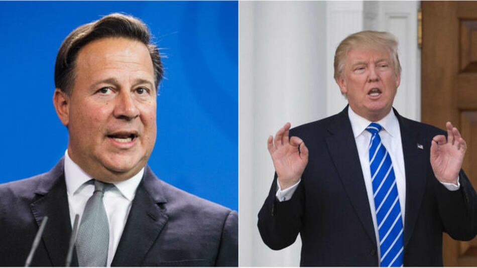 Juan Carlos Varela y Donald Trump conversan sobre seguridad regional y flujo comercial