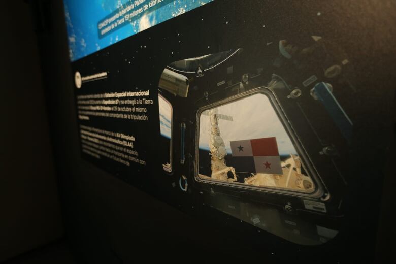 La historia de la bandera de Panamá que orbitó la Tierra