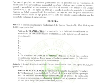 Una incapacidad de cinco días, un viaje a Colombia y dos procesadas por falsedad ideológica