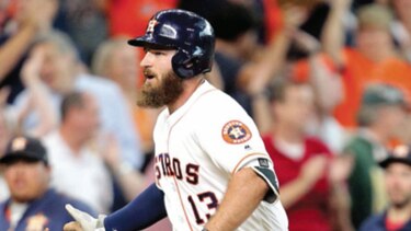 Los Astros dejan en el terreno a los Atléticos