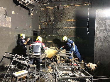 Al menos 13 muertos y 41 heridos en un incendio en una discoteca en Tailandia