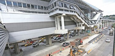 Las lentas obras en la zona paga de San Isidro en San Miguelito