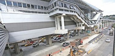 Las lentas obras en la zona paga de San Isidro en San Miguelito