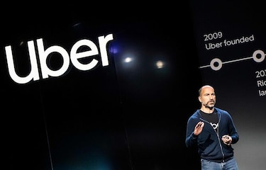 Uber decepciona con crecimiento de usuarios y entregas de comida
