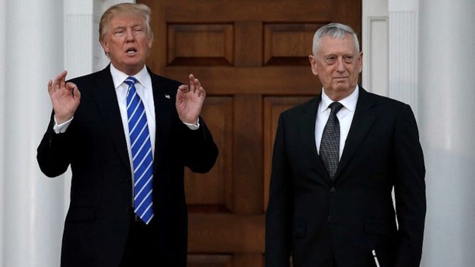 Trump anuncia que el general James Mattis será jefe del Pentágono