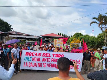 Se entrega dirigente sindical que amenazó con tomarse las oficinas públicas en Bocas del Toro