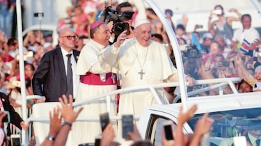 La visita del papa a Panamá, marcada por la crisis venezolana