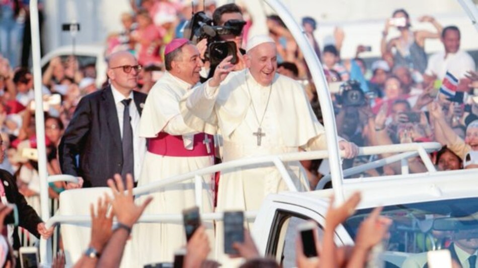 La visita del papa a Panamá, marcada por la crisis venezolana