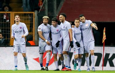 Barcelona gana 2-1 al Galatasaray y se mete en cuartos de final de la Europa League