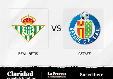 Getafe frente a Real Betis