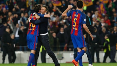 La UEFA expedienta al Barcelona por invasión de campo