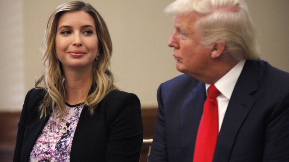Ivanka Trump podría tener un cargo en el gobierno de su padre