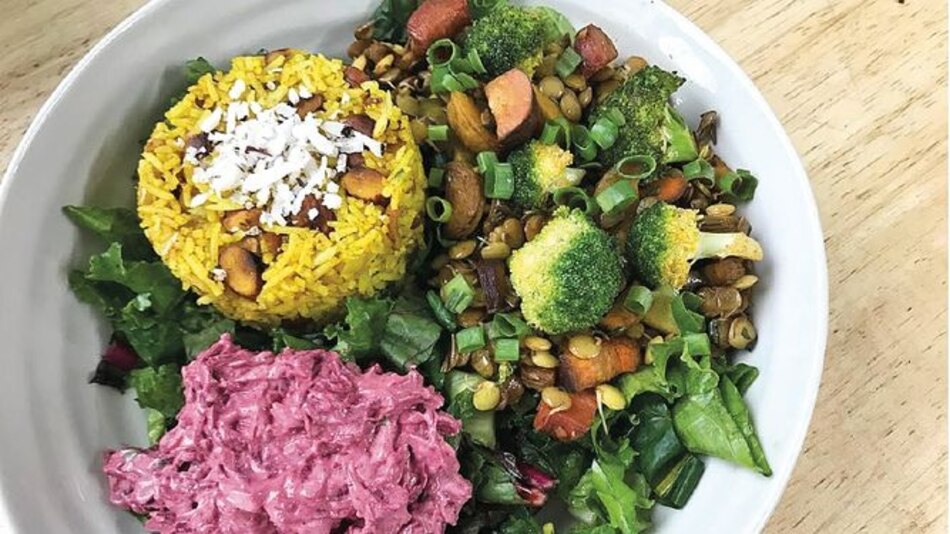 Atmana Juicería. Raita de remolacha