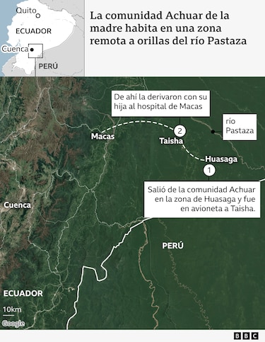 La desgarradora foto de la madre a la que entregaron el cuerpo de su bebé en una caja de cartón (y qué dice de la crisis de salud de Ecuador)