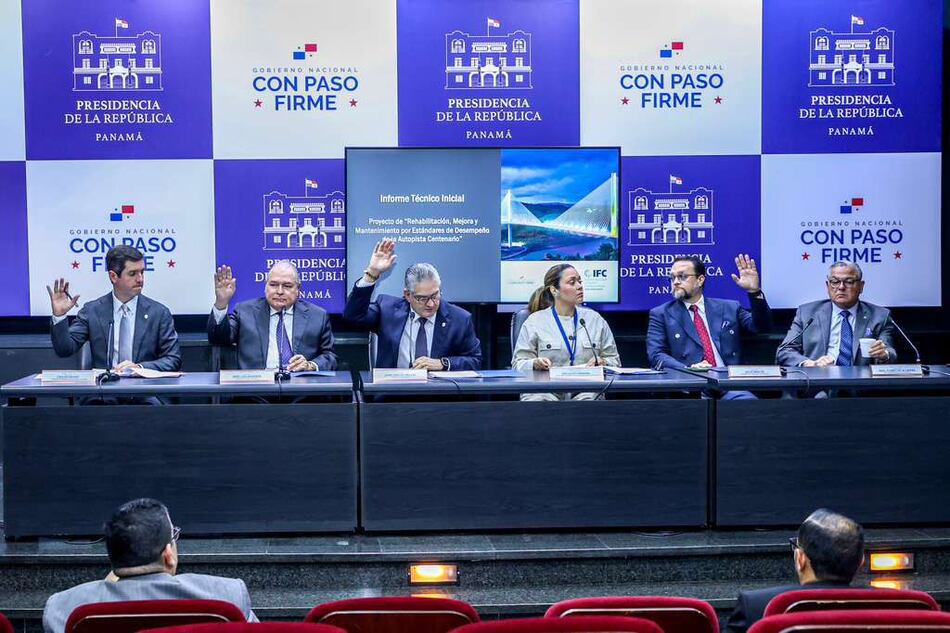 Aprueban rehabilitar la vía Centenario y la autopista Arraiján–La Chorrera bajo la modalidad APP