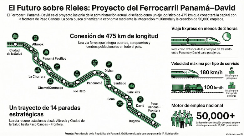 Renfe evaluará diseño del futuro puente sobre el Canal para el tren Panamá-David — imagen 1
