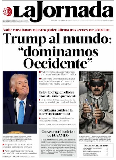 La foto de Nicolás Maduro esposado recorre el mundo tras su captura por Estados Unidos