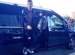 Messi llega a la concentración de la selección argentina en Madrid
