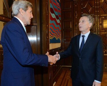 Kerry entrega a Macri documentos sobre dictadura