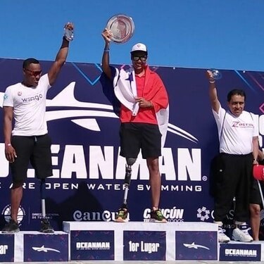 El panameño César Barría conquista el Mundial de Aguas Abiertas