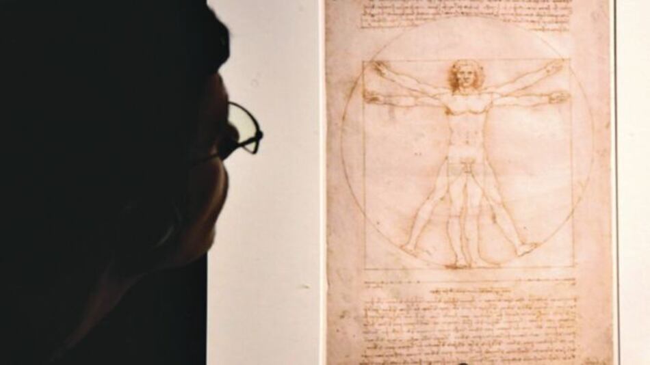 Suspenden préstamo del ‘Hombre de Vitruvio’ al Museo de Louvre