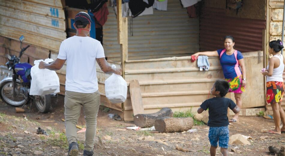 La pandemia disminuyó el acceso a la comida en las comarcas del país