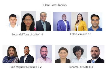 Estos son algunos de los candidatos por la libre postulación que enfrentarán a diputados veteranos