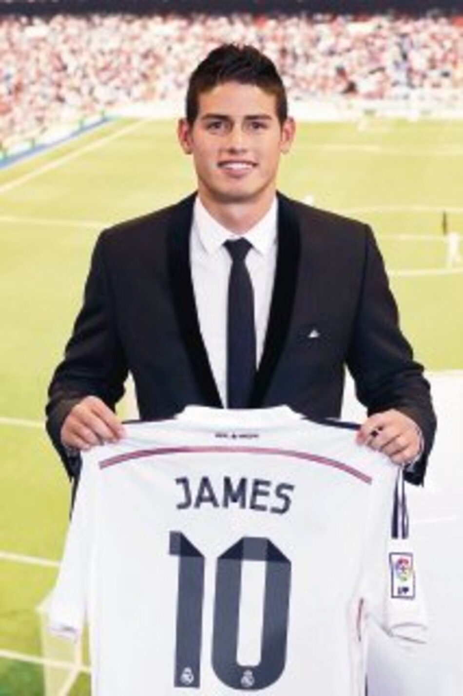 James Rodríguez, el nuevo 10 del Real Madrid