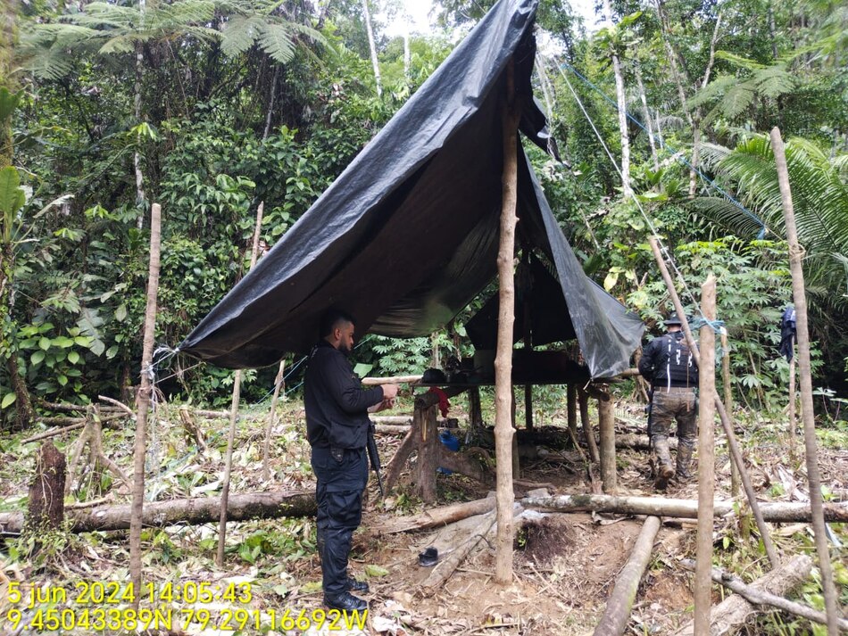 Decomisan 20 motobombas usadas en minería ilegal en el Parque Nacional Chagres