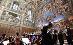Un 'Stabat Mater' contemporáneo protagoniza el primer directo desde la Capilla Sixtina