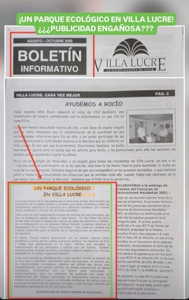 Residentes de Villa Lucre rechazan nuevos proyectos en terreno que reclaman como parque ecológico